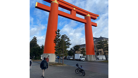 平安神宮の大鳥居
